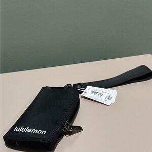 lululemon athletica Black Wristlet Wallet